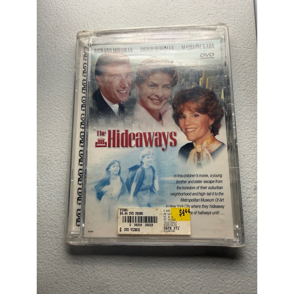 The Hideaways DVD 1973 Movie Ingrid Bergman Madeline Kahn Family Drama Vintage